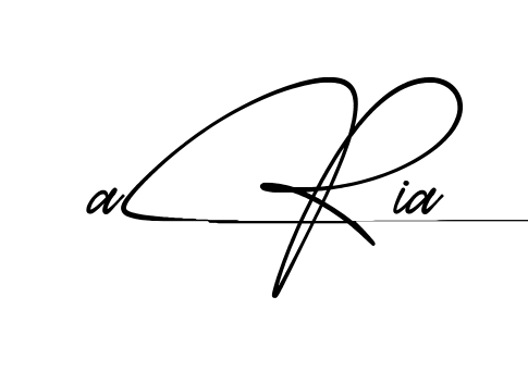 Easy Aria signature idea