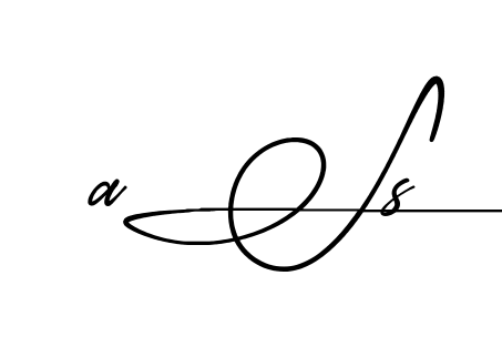 As S name signature design preview