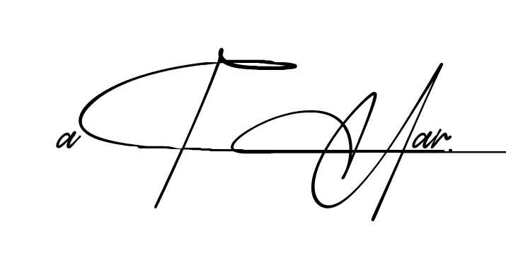 Easy Athar signature idea