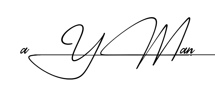 Easy Ayman signature idea