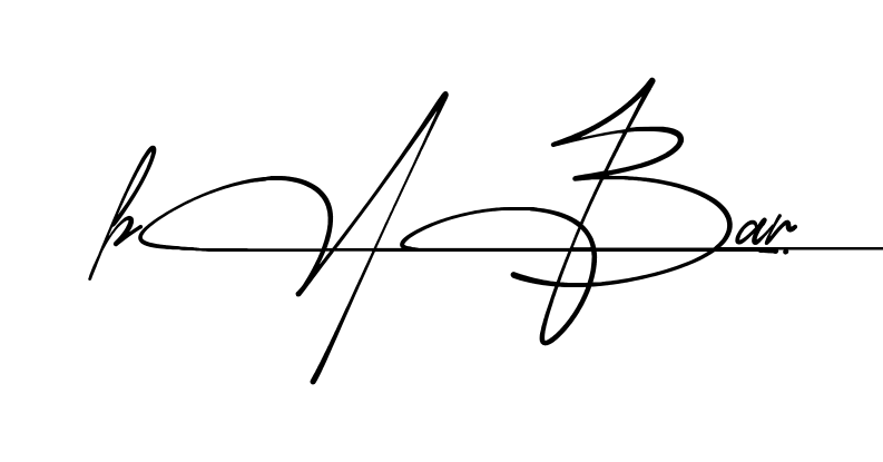 Easy Babar signature idea