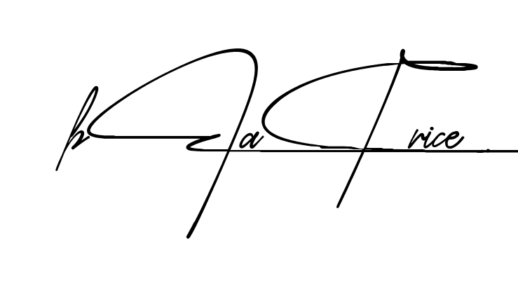 Easy Beatrice signature idea