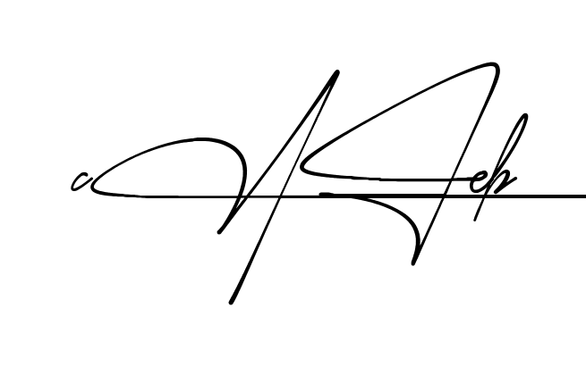 Easy Caleb signature idea