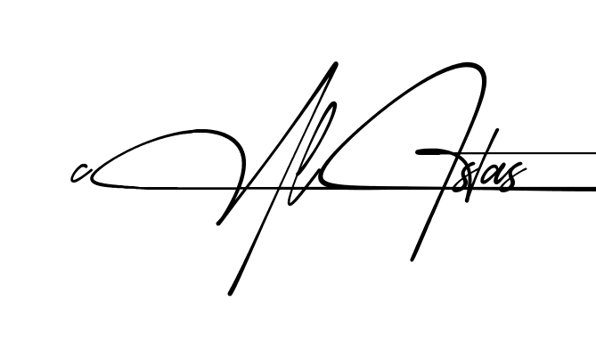 Calista S name signature design preview