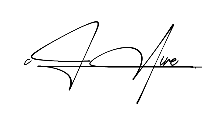 Easy Claire signature idea