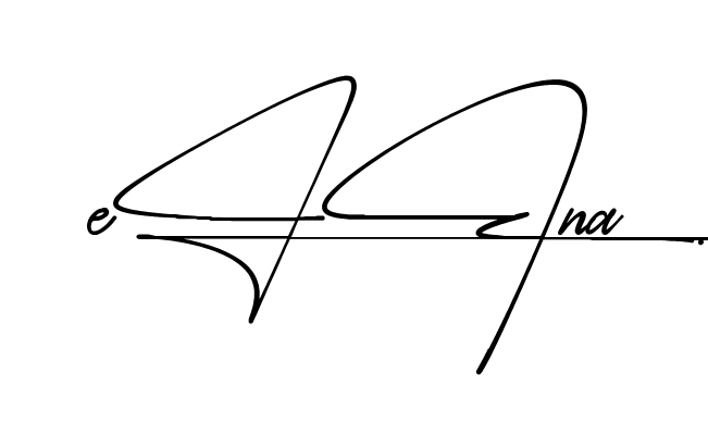 Easy Elena signature idea