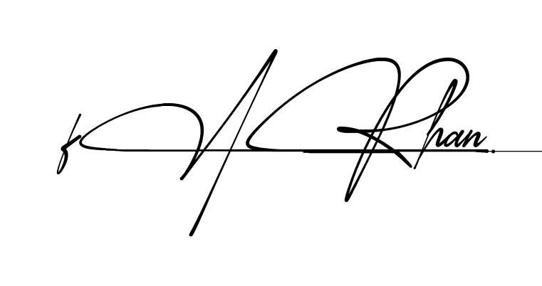 Easy Farhan signature idea