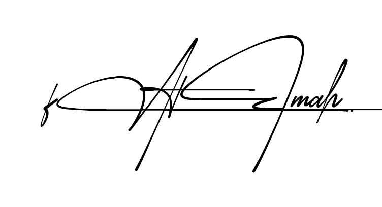 Easy Fatemah signature idea