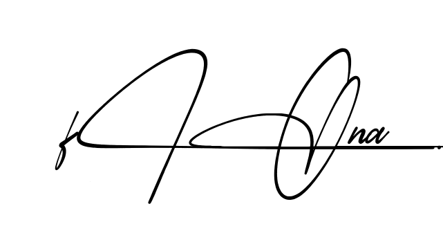 Fiona name signature design preview