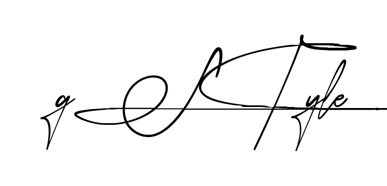 G Style name signature design preview