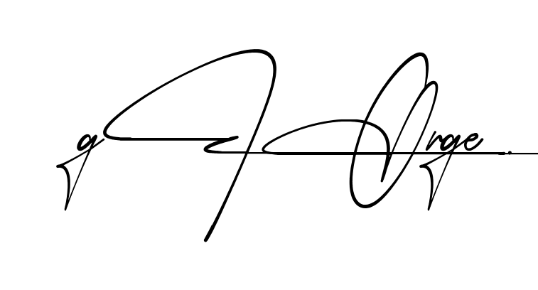 Easy George signature idea