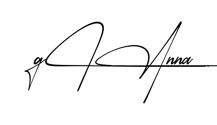 Easy Gianna signature idea