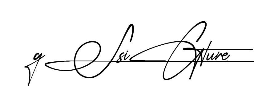 Gs Signature name signature design preview