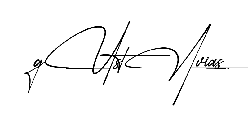Gustavia S name signature design preview