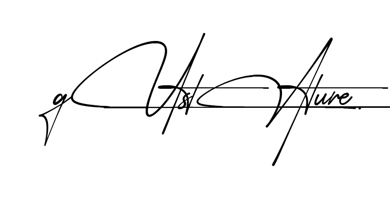 Gustavia Signature name signature design preview