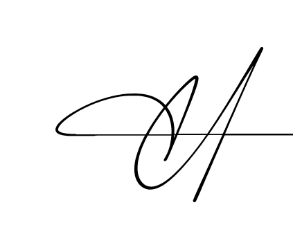H name signature design preview
