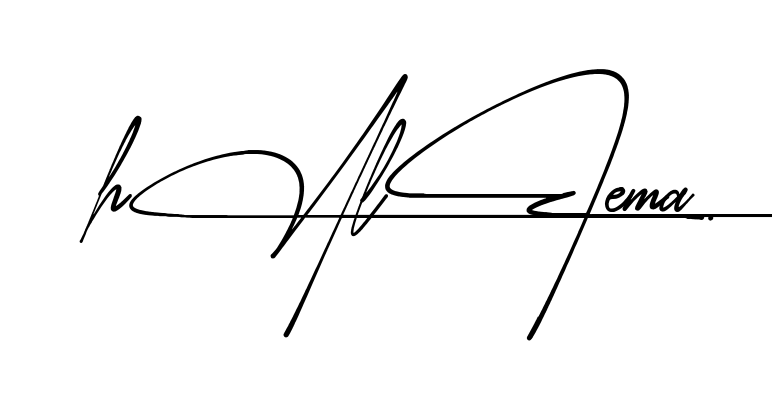 Easy Haleema signature idea