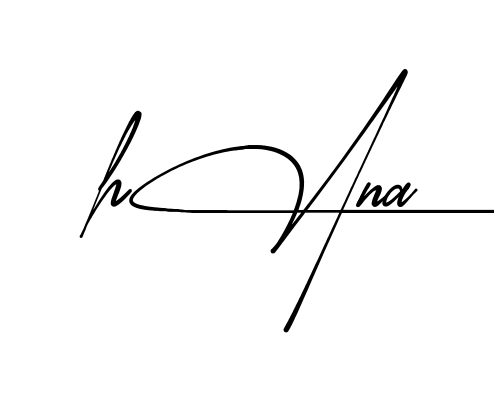Easy Hana signature idea