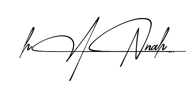 Easy Hannah signature idea