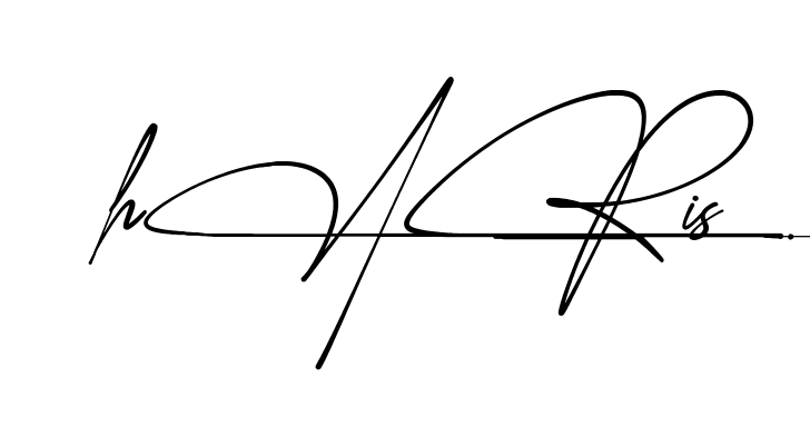 Easy Haris signature idea