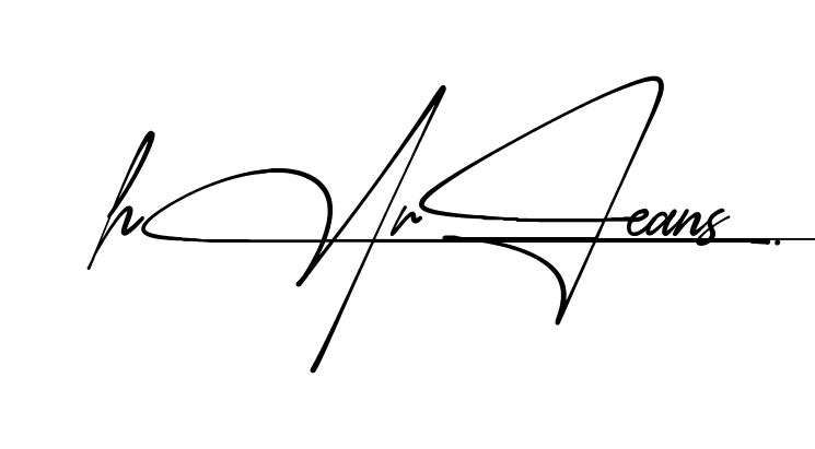 Harlean S name signature design preview