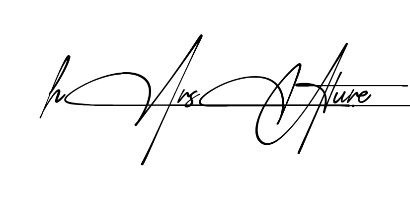Harshini Signature name signature design preview