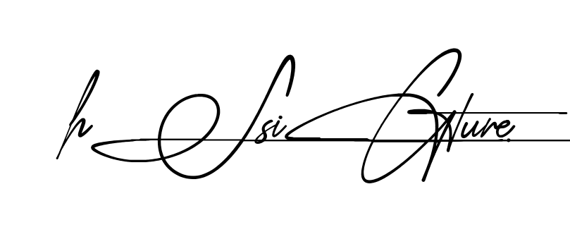 Hs Signature name signature design preview