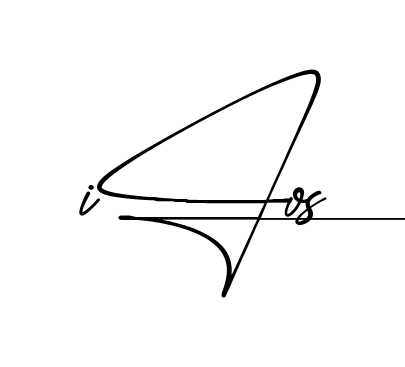 Ilo S name signature design preview