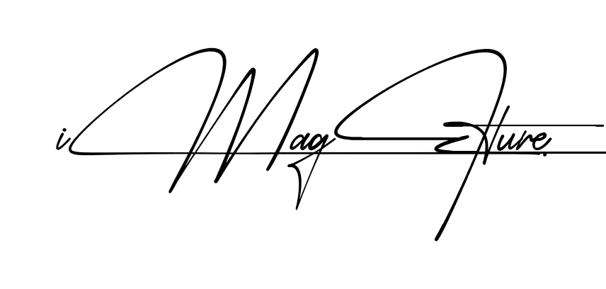 Imagene Signature name signature design preview