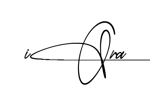 Easy Iqra signature idea