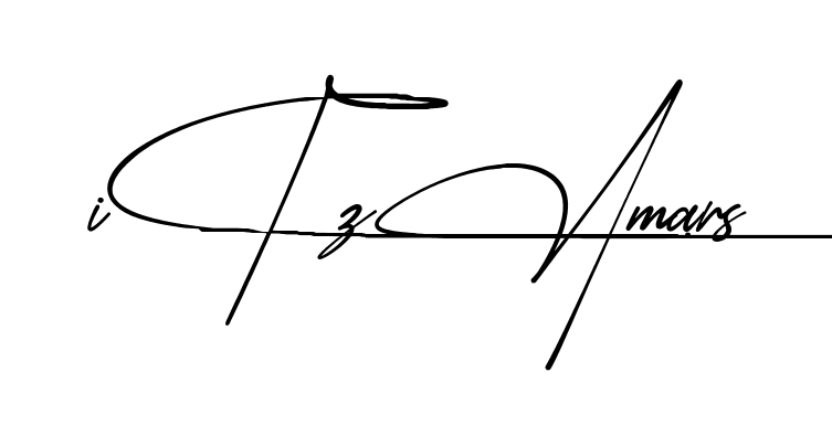 Itzamar S name signature design preview