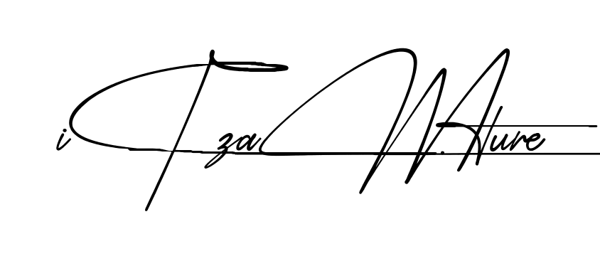Itzamar Signature name signature design preview
