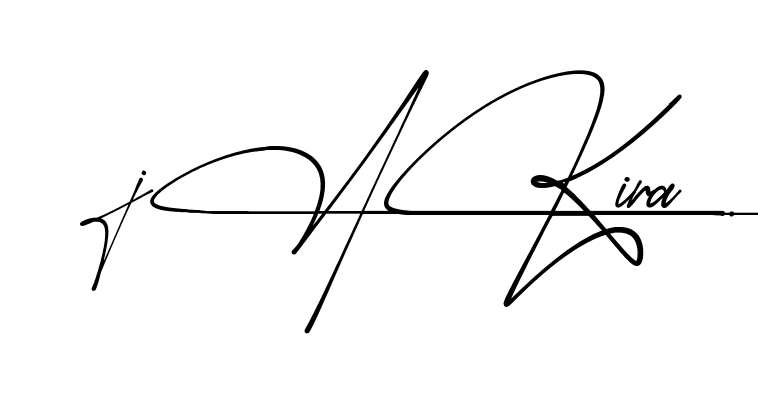 Jakira name signature design preview