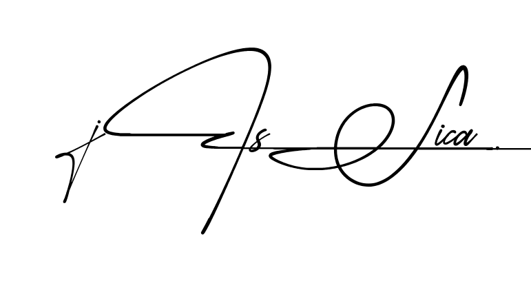 Easy Jessica signature idea