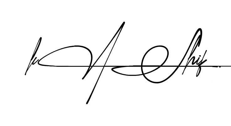 Easy Kashif signature idea
