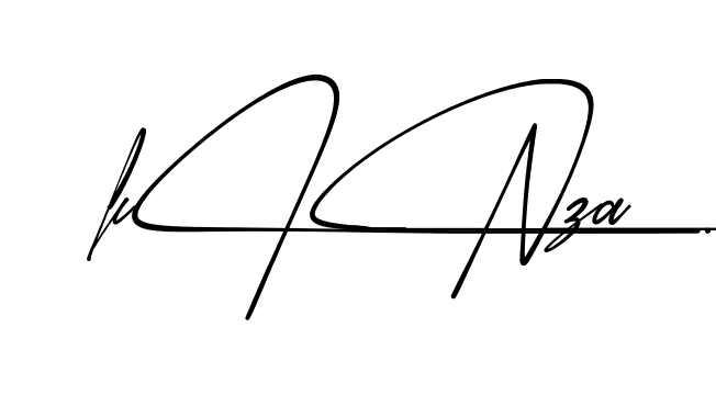 Easy Kinza signature idea
