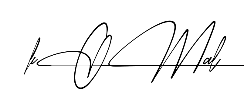 Easy Komal signature idea