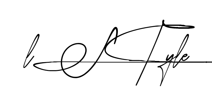 L Style name signature design preview