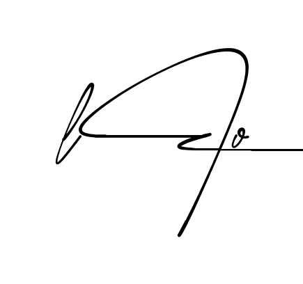 Easy Leo signature idea