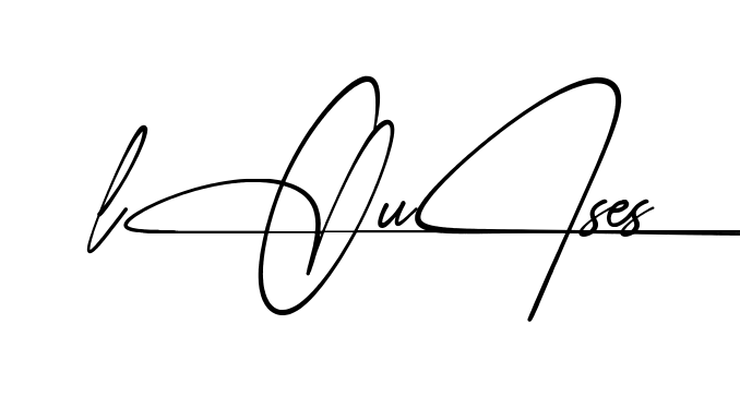 Louise S name signature design preview
