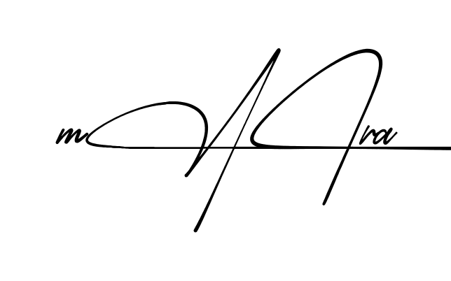 Easy Maira signature idea