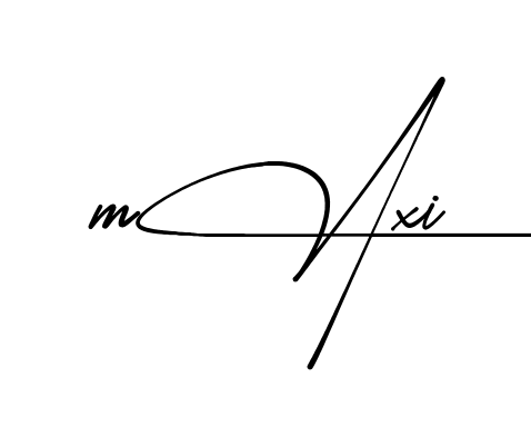 Maxi name signature design preview