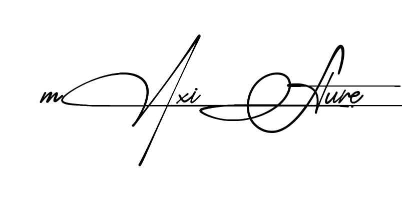 Maxi Signature name signature design preview