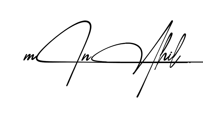 Easy Minahil signature idea