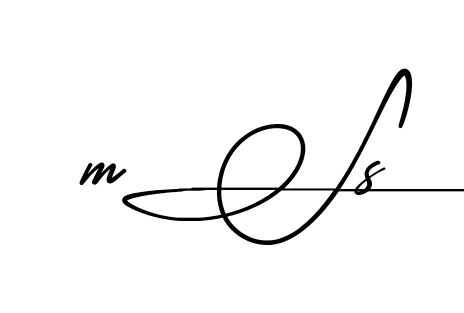 Ms S name signature design preview