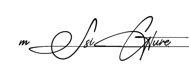Ms Signature name signature design preview