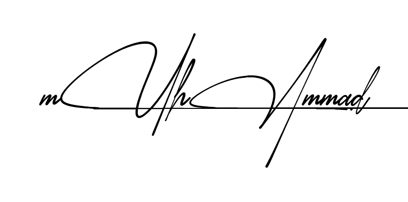 Easy Muhammad signature idea