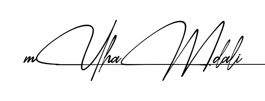 Easy Muhammad Ali signature idea
