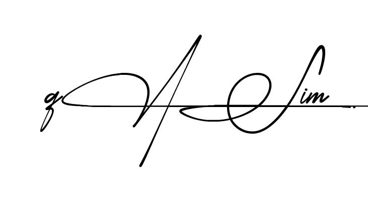 Easy Qasim signature idea