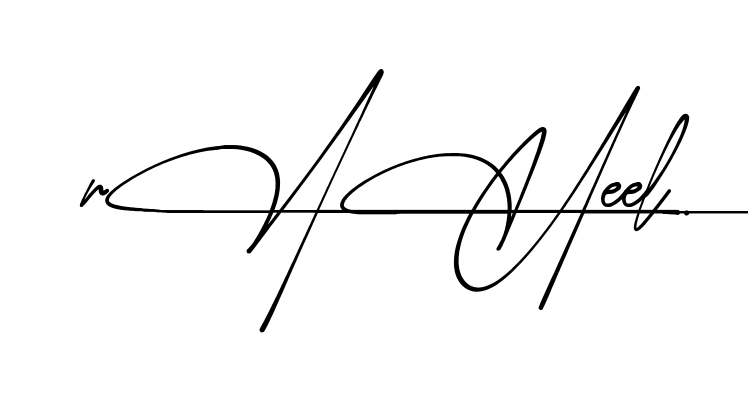 Easy Raheel signature idea
